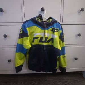 Fox Racing Sweater ~ Small ~ Full-Face-Zip